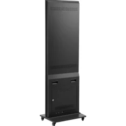VEVOR 43 in Indoor Digital Signage Floor Standing Advertising Display Kiosk, WiFi HDMI/USB Input Android OS, 178° Wide View, LCD Touchscreen Interactive Monitor, Mobile Commercial Totem Poster