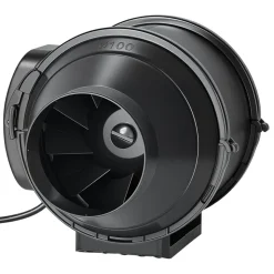 VEVOR Inline Duct Fan, 4 in Quiet Inline Exhaust Fan, 180 CFM Powerful AC-Motor Ventilation Fans for Cooling Booster, High Air Flow, Vent Blower Fans for Indoor Grow Tents Basement Hydroponics