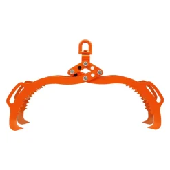 VEVOR 28in Log Lifting Tongs, 4-Claw Log Tongs, Heavy Duty Steel Log Grapple, 2650LBS Lifting Capacity, Swivel Log Graper Timber, Eagle Claw Design, Log Skidding Tongs for Trucks, Tractors, Forklifts
