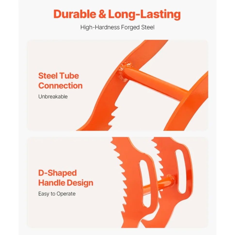 VEVOR 36in Log Lifting Tongs, 4-Claw Log Tongs, Heavy Duty Steel Log Grapple, 3300LBS Lifting Capacity, Swivel Log Graper Timber, Eagle Claw Design, Log Skidding Tongs for Trucks, Tractors, Forklifts