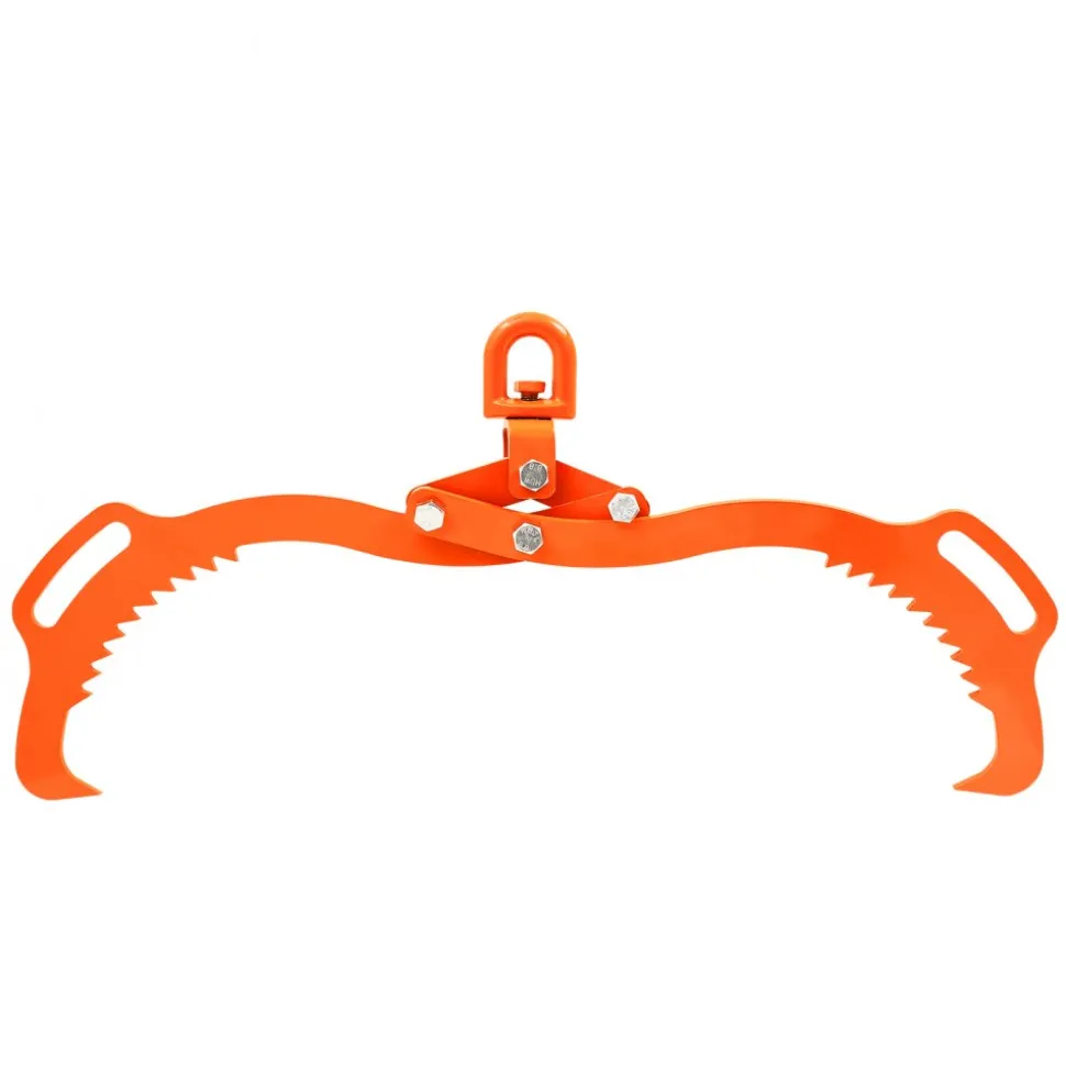 VEVOR 32in Log Lifting Tongs, 2-Claw Log Tongs, Heavy Duty Steel Log Grapple, 1543LBS Lifting Capacity, Swivel Log Graper Timber, Eagle Claw Design, Log Skidding Tongs for Trucks, Tractors, Forklifts