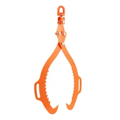 VEVOR 32in Log Lifting Tongs, 2-Claw Log Tongs, Heavy Duty Steel Log Grapple, 1543LBS Lifting Capacity, Swivel Log Graper Timber, Eagle Claw Design, Log Skidding Tongs for Trucks, Tractors, Forklifts