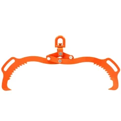 VEVOR 28in Log Lifting Tongs, 2-Claw Log Tongs, Heavy Duty Steel Log Grapple, 1100LBS Lifting Capacity, Swivel Log Graper Timber, Eagle Claw Design, Log Skidding Tongs for Trucks, Tractors, Forklifts