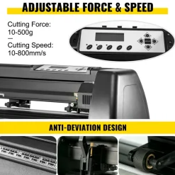 VEVOR 6 In 1 Mug Hat Heat Press & 14 Inch Vinyl Cutter Plotter Machine Kit