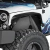 VEVOR Inner Fender Liner, Front & Rear Fender Liner Compatible with 2007-2018 Jeeps JK/JKU 2/4 Doors, Steel Mud Guards Bolt-on Style Fenders Flare, Wheel Well Cover Fenders Flare Liners, Black