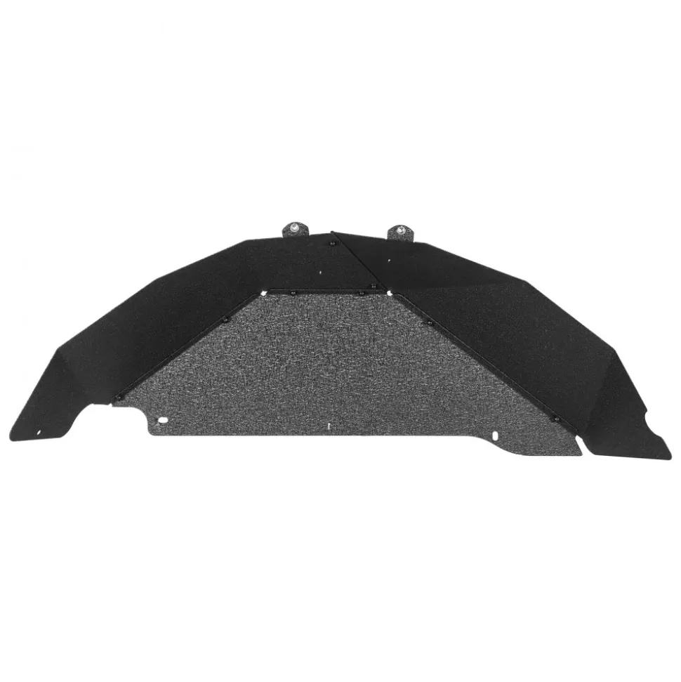 VEVOR Inner Fender Liner, Rear Fender Liner Compatible with 2007-2018 Jeeps JK/JKU 2/4 Doors, Steel Mud Guards Bolt-on Style Fenders Flare, Wheel Well Cover Fenders Flare Liners, Scratch-Resistant