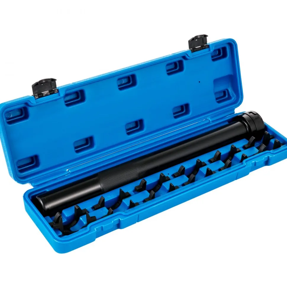 VEVOR Inner Tie Rod Installation Kit, Includes 13 Crowfoot Adapters, Durable 1/2 Inch Drive Tube for Efficient Removal, Crafted from Robust Steel, Ideal for Automotive Maintenance