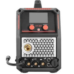 VEVOR 5-in-1 Plasma Cutter Welder Combo - CUT/TIG/Gas MIG/Flux MIG/MMA, 50A Non-Contact Plasma Cutting Machine & 200A Synergic Welder, 110V/220V Aluminum Pulse Mig Welder Compatible with Spool Gun