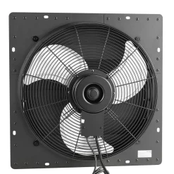 VEVOR 18 in Shutter Exhaust Fan Wall-Mount Automatic Louvers Variable Speed, Sturdy Steel Housing, Low Noise, AC Motor, 3051 CFM Ventilation and Cooling for Attic, Garage, Barn, Greenhouse, Workshop