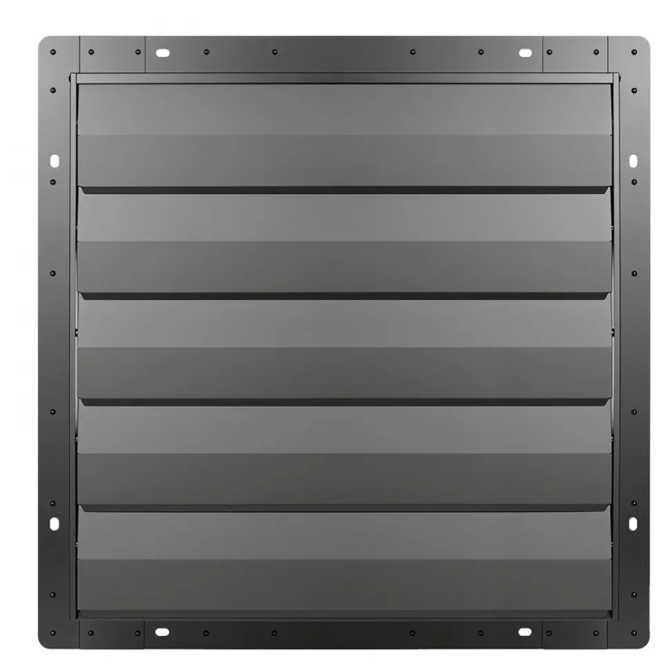 VEVOR 24 in Shutter Exhaust Fan Wall-Mount Automatic Louvers Variable Speed, Sturdy Steel Housing, Low Noise, AC Motor, 7030 CFM Ventilation and Cooling for Attic, Garage, Barn, Greenhouse, Workshop