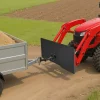 VEVOR 1/4 in Skid Steer Mount Plate, Universal Quick Attach Mount Plate, Easy to Bolt, 3000lbs Load Capacity, Heavy Duty Steel Loader Plates Compatible with Kubota Bobcat Skid Steers & Tractors