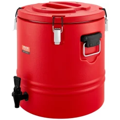 VEVOR Insulated Beverage Dispenser, 8 Gal/30.3L Thermal Hot and Cold Drink Server Dispenser with Spigot, Food-Grade Cooler Jug with 304 Stainless Steel Interior, for Tea Coffee Restaurant Outdoor