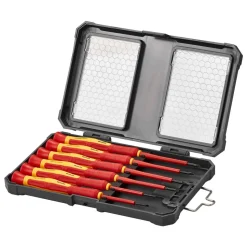 VEVOR Insulated Screwdriver Set, 6-Piece Professional Electrical Screwdriver Set, 1000V Insulated Electrician Tool Set, with Magnetic Phillips Slotted Tips, 360-Degree Rotating Screwdriver and Bag
