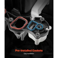 VEVOR Intake Manifold, with Gasket, Engine Intake Manifold Assembly Compatible with 2000-2004 Ford F150/F250/F350, Replace 615-188, AC2Z-9424-A, 2L1Z-9424-AA, 4C2Z-9424-CA, 5C2Z-9424-AA, 9C2Z-9424-AA