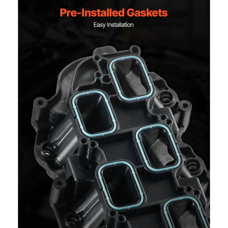 VEVOR Intake Manifold, with Gasket, Engine Intake Manifold Assembly Compatible with 2011-2015 Grand Cherokee, Manifold Replacement Replace 3009-167ALU, 051 841 99 AF, 051 841 99 AD, 051 841 99 AE