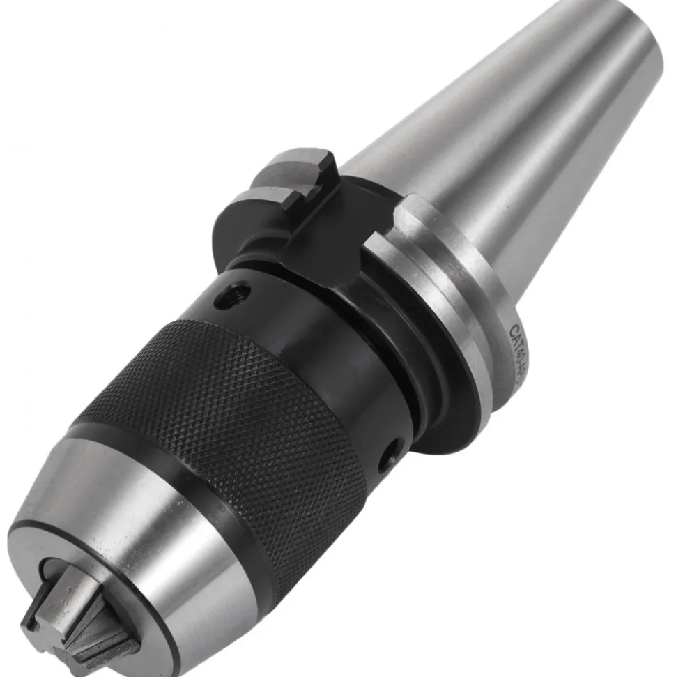 VEVOR Integrated CAT40 Collet Chuck Keyless Drill Chuck 1/2 inch for CAT40 CNC Engraving Machine & Milling Lathe Tool (CAT40)