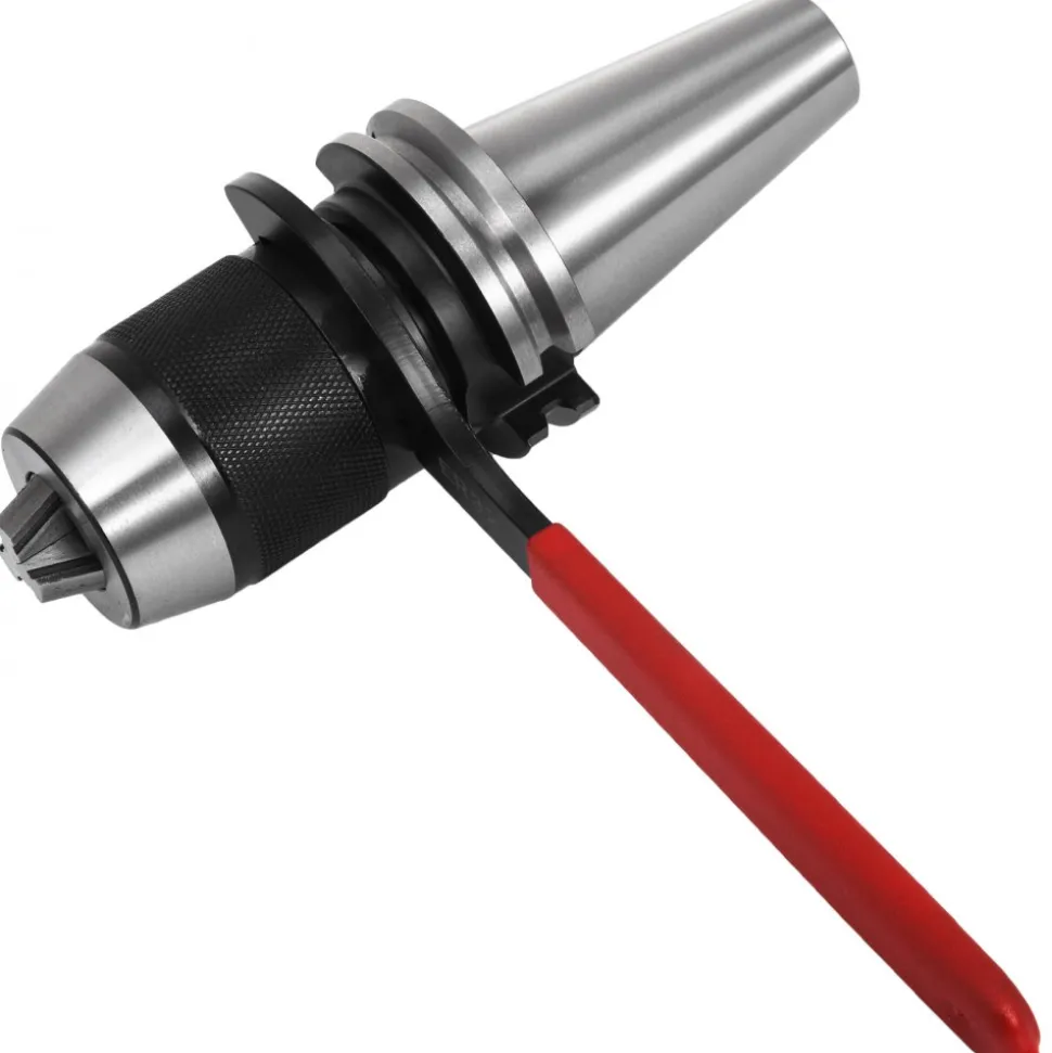 VEVOR Integrated CAT40 Collet Chuck Keyless Drill Chuck 1/2 inch for CAT40 CNC Engraving Machine & Milling Lathe Tool (CAT40)