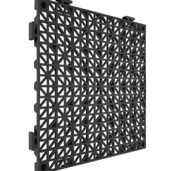 VEVOR Interlocking Tile 55PCS Black, Drainage Tiles 12