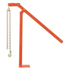 VEVOR 32 in T Post Puller, Heavy Duty Fence Post Puller with 43 in Lifting Chain, Rust-Resistant Steel, Labor-Saving T-Post Remover Tool for Round Fence Posts, Sign Posts & Tree Stumps