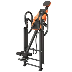VEVOR Inversion Table, 300 lbs Capacity Heavy Duty Back Inverter Stretcher, Inverted Table with Dual-Roller Locking, Decompression Tables for Shoulders, Neck, Back, Multi-Angle Adjustable Tether Strap