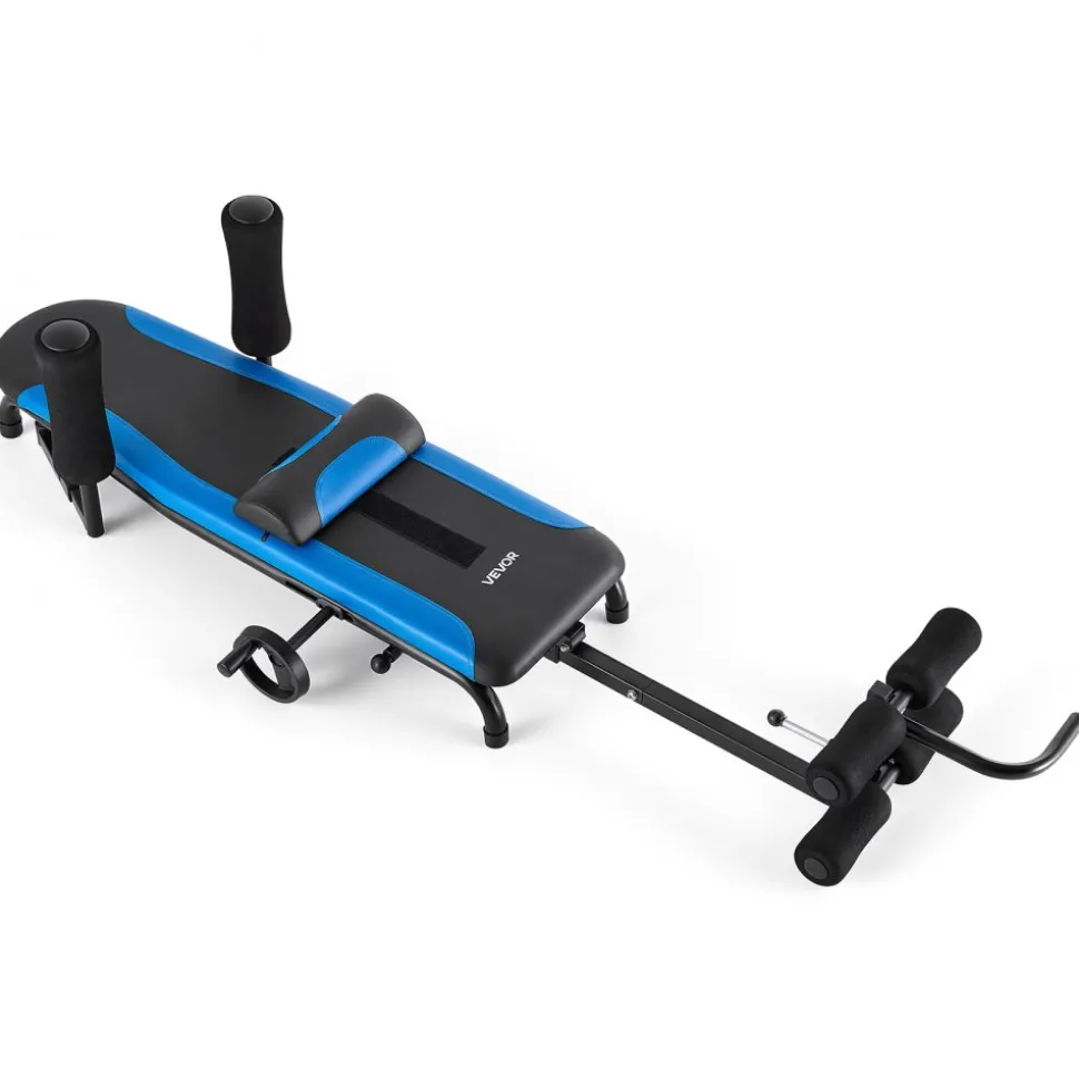 VEVOR Inversion Table, 350 lbs Capacity Heavy Duty Back Inverter Stretcher, Inverted Table with Stable Structure, Adjustable Armrests, Decompression Tables for Shoulders, Neck, Back, Knees