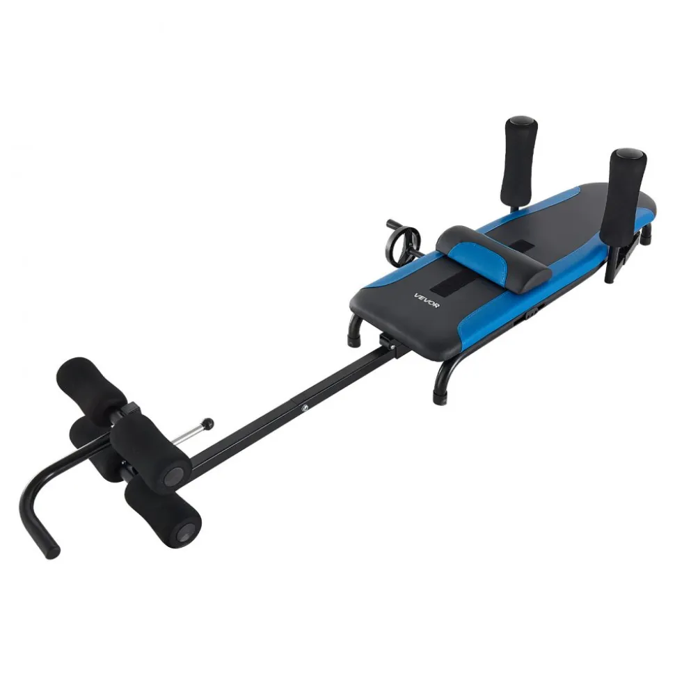 VEVOR Inversion Table, 350 lbs Capacity Heavy Duty Back Inverter Stretcher, Inverted Table with Stable Structure, Adjustable Armrests, Decompression Tables for Shoulders, Neck, Back, Knees