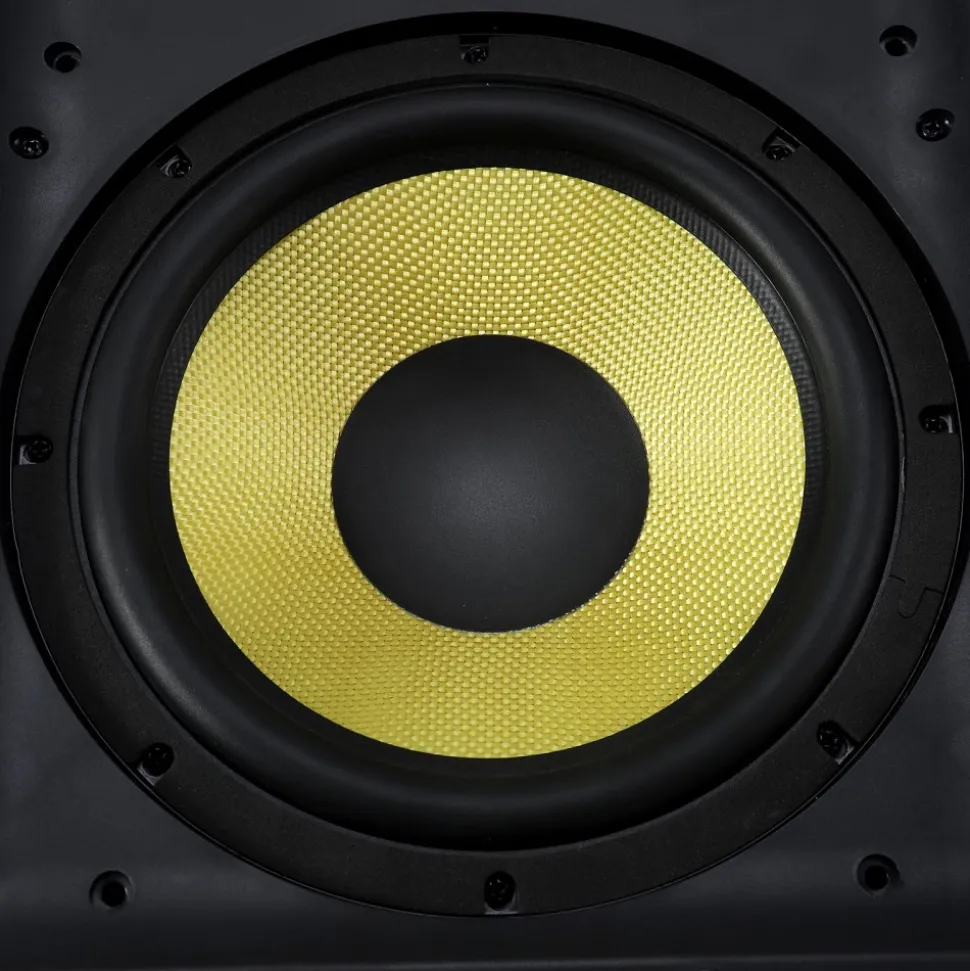 VEVOR In-Wall Speakers, 8", In Wall Speaker System with Paintable Grille, Hi-Fi Sound, 200W Peak, 2-Way Rectangular Speakers, for Damp Humid Indoor Placement, Bath, Kitchen, Covered Porches, 1 Pair