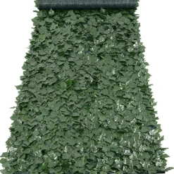 VEVOR Ivy Privacy Fence, 39 x 158in Artificial Green Wall Screen, Greenery Ivy Fence with Mesh Cloth Backing and Strengthened Joint, Faux Hedges Vine Leaf Decoration for Outdoor Garden, Yard, Balcony