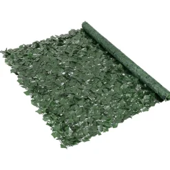 VEVOR Ivy Privacy Fence, 59 x 98 in Artificial Green Wall Screen, Greenery Ivy Fence with Strengthened Joint, Faux Hedges Vine Leaf Decoration for Outdoor Garden, Yard, Balcony, Patio Decor