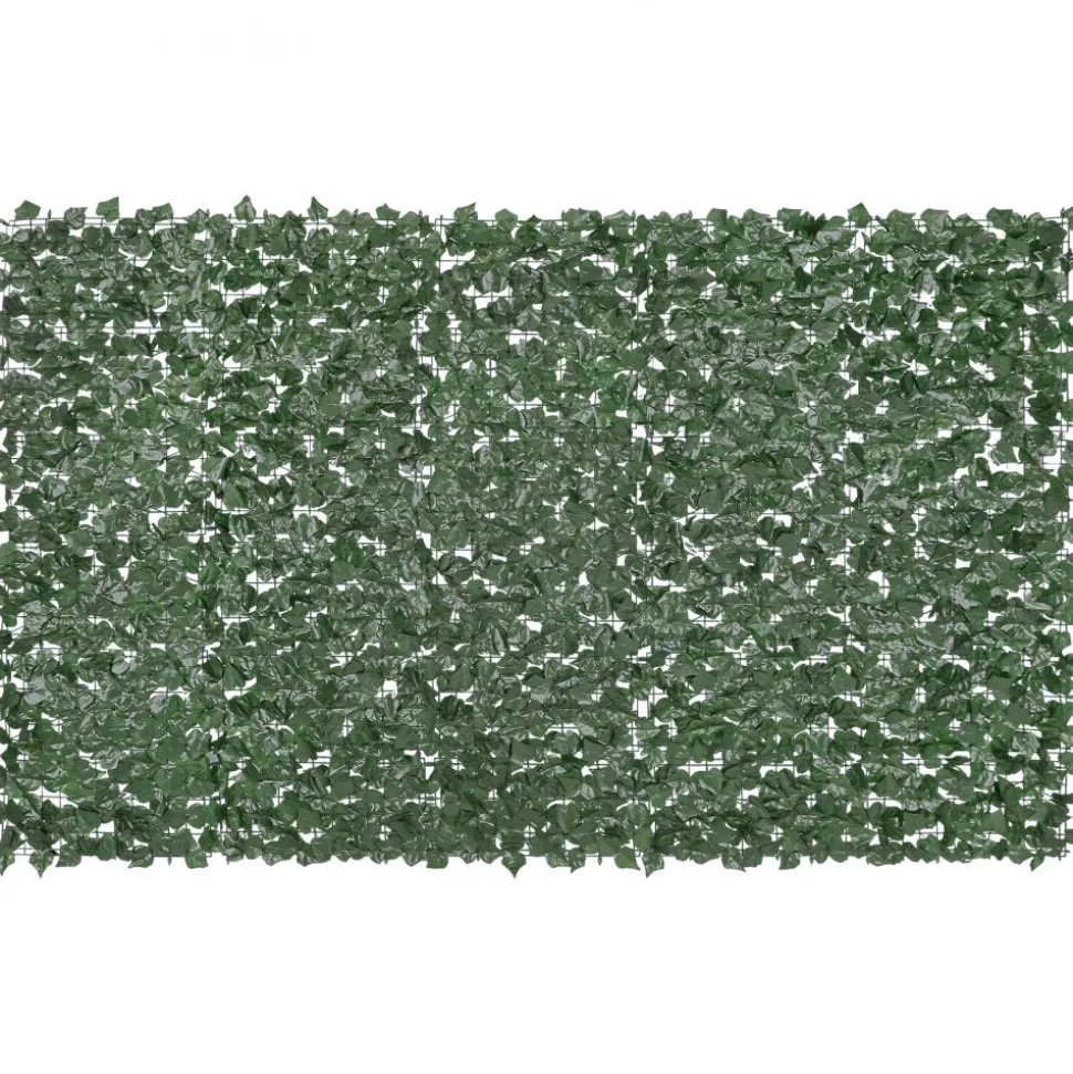 VEVOR Ivy Privacy Fence, 59 x 98 in Artificial Green Wall Screen, Greenery Ivy Fence with Strengthened Joint, Faux Hedges Vine Leaf Decoration for Outdoor Garden, Yard, Balcony, Patio Decor