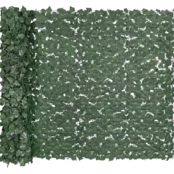 VEVOR Ivy Privacy Fence, 59 x 98 in Artificial Green Wall Screen, Greenery Ivy Fence with Strengthened Joint, Faux Hedges Vine Leaf Decoration for Outdoor Garden, Yard, Balcony, Patio Decor