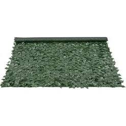 VEVOR Ivy Privacy Fence, 96 x 72 in Artificial Green Wall Screen, Greenery Ivy Fence with Mesh Cloth Backing and Strengthened Joint, Faux Hedges Vine Leaf Decoration for Outdoor Garden, Yard, Balcony