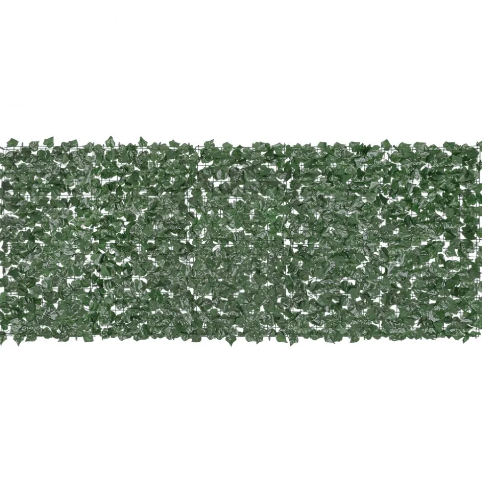VEVOR Ivy Privacy Fence, 39 x 98 in Artificial Green Wall Screen, Greenery Ivy Fence with Strengthened Joint, Faux Hedges Vine Leaf Decoration for Outdoor Garden, Yard, Balcony, Patio Decor