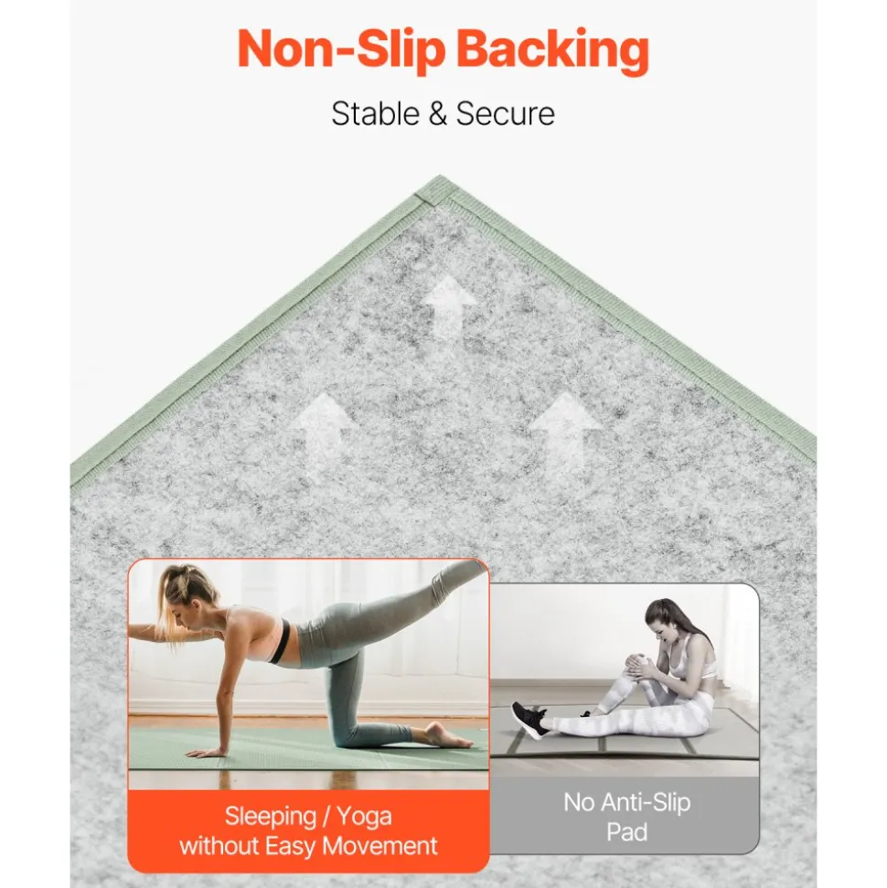 VEVOR Japanese Tatami Mat, Queen Size Foldable Japanese Tatami Mattress( Natural Rush Grass), Japanese Floor Mattress with Non-Slip Backing & Fresh Scent, Futon Mattress for Sleeping Meditation Yoga