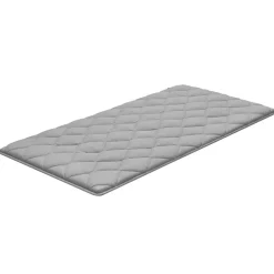 VEVOR Japanese Tatami Mat, Twin Size Foldable Japanese Tatami Mattress, Futon Mattress with Storage Bag & Fastener, 9-Layer Floor Mat for Sleeping, Dormitory, Meditation, Yoga, 80 x 39 x 2.5 in, Gray