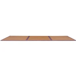 VEVOR Japanese Tatami Mat, 80 x 55 in Foldable Handwoven Natural Rattan Tatami Mat, Non-Slip & Easily Cleaned Japanese Tatami Floor Mat, Summer Breathable Sleeping Mat for Meditation Yoga Relaxation
