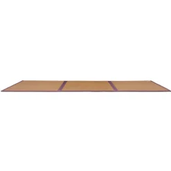 VEVOR Japanese Tatami Mat, 80 x 39 in Foldable Handwoven Natural Rattan Tatami Mat, Non-Slip & Easily Cleaned Japanese Tatami Floor Mat, Summer Breathable Sleeping Mat for Meditation Yoga Relaxation