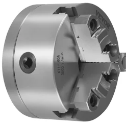 VEVOR 3-Jaw Lathe Chuck, 6 Inch (160 mm), Self-Centering Chuck with 1 1/2 in-8 Threaded Backing Plate, 0.12-5.71 in (3-145 mm) Clamping Range with T-wrench Screws, HT300 Material, for Wood Metal Lathe