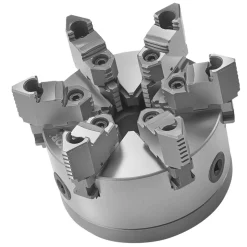 VEVOR 6-Jaw Lathe Chuck, 6 Inch (160 mm), Self-Centering Chuck with D1-4 Cam Lock Backing Plate, 0.12-5.71 in (3-145 mm) Clamping Range with T-wrench Screws, HT300 Material, for Wood Metal Lathe