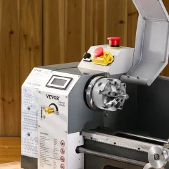 VEVOR 6-Jaw Lathe Chuck, 6 Inch (160 mm), Self-Centering Chuck with D1-4 Cam Lock Backing Plate, 0.12-5.71 in (3-145 mm) Clamping Range with T-wrench Screws, HT300 Material, for Wood Metal Lathe