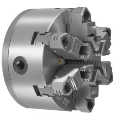 VEVOR 6-Jaw Lathe Chuck, 6 Inch (160 mm), Self-Centering Chuck with D1-4 Cam Lock Backing Plate, 0.12-5.71 in (3-145 mm) Clamping Range with T-wrench Screws, HT300 Material, for Wood Metal Lathe