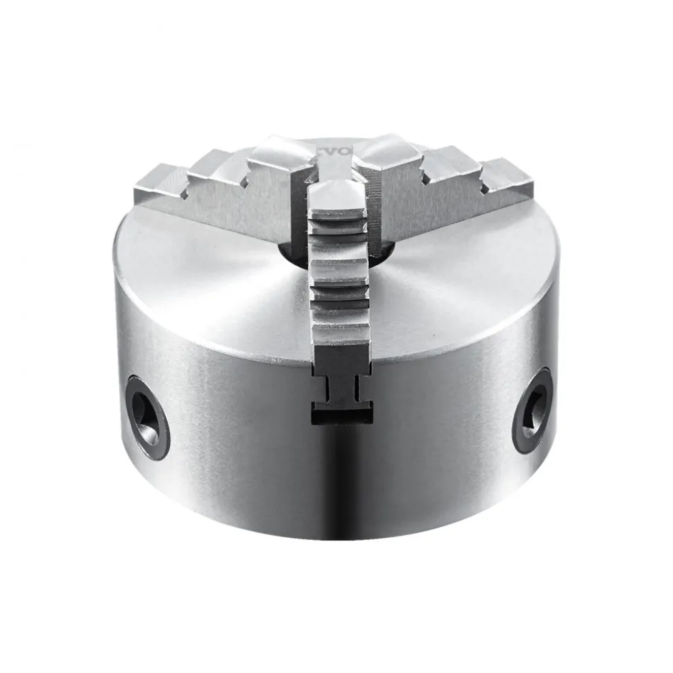 VEVOR 3-Jaw Lathe Chuck, 6'', Self-Centering Lathe Chuck, 0.14- 6.3 in/3.5-160 mm Clamping Range with T-key Fixing Screws Reversible Jaws, for Lathe 3D Printer Machining Center Milling Drilling Machin