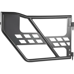 VEVOR Jeep Tube Doors, 4-Door, Compatible with 2018-2026 Wrangler JL JLU & 2020-2026 Gladiator JT, Steel Off Road Front & Rear Tubular Half Doors with DOT Certified Side View Mirrors and Rubber Pads