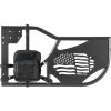 VEVOR Jeep Tube Doors, 4-Door, Fit for 2018-2026 Jeep Wrangler JL & 2020-2026 Gladiator JT, Flag Pattern Off Road Front & Rear Tubular Half Doors with DOT Certified Side View Mirrors and Storage Bag