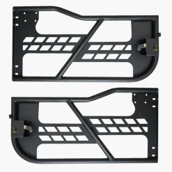 VEVOR Jeep Tube Doors, 2-Door, Hunting Style Jeep Tubular Door with Heavy-Duty Hinges & OE Latch, Jeep Doors with Rubber Pads & Toughened Steel Tube, Fit for 2007-2018 Jeep Wrangler JK