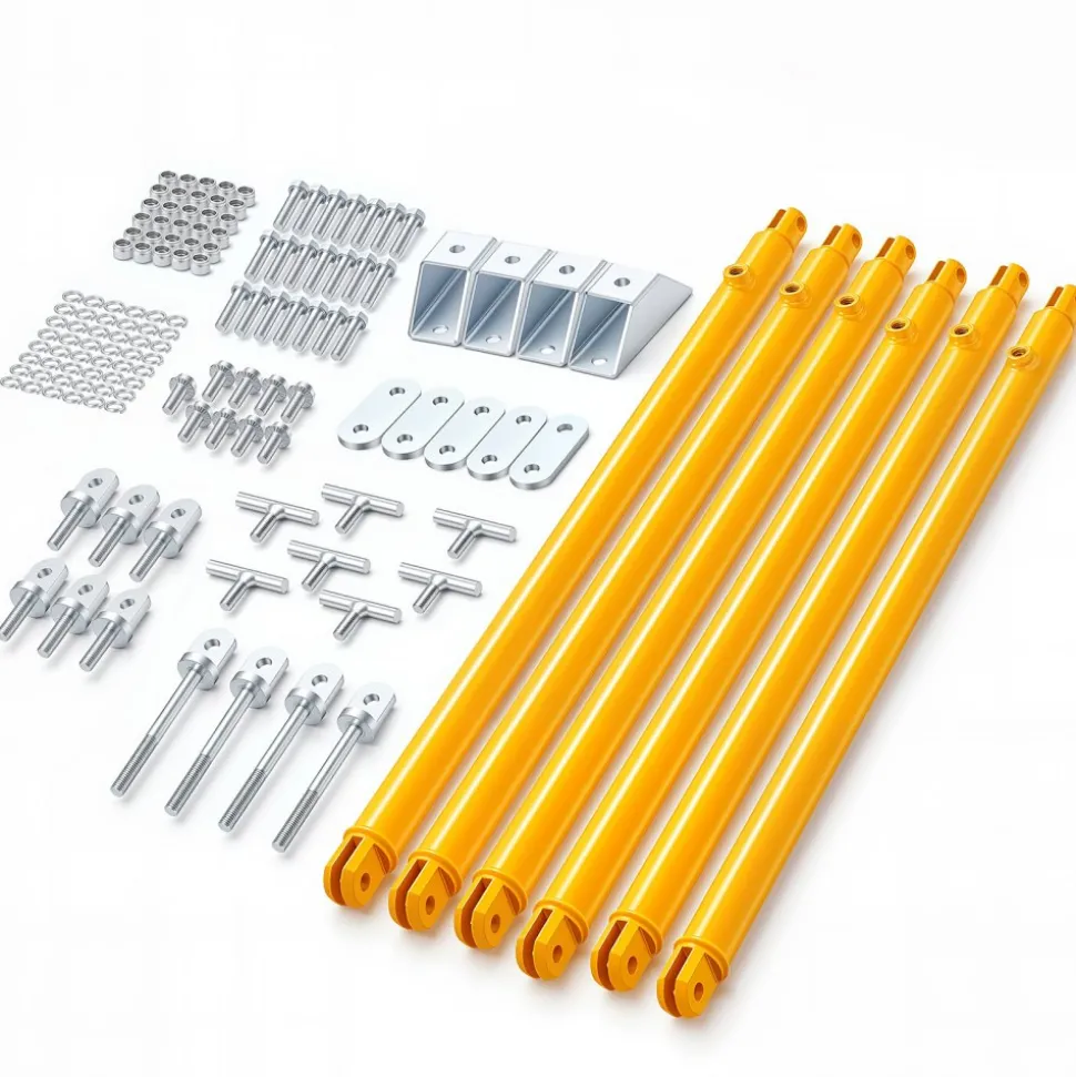 VEVOR JT's Strong Arm Jack Stabilizer Kit 191025, Fits for 5th Wheel RV and Travel Trailer Kit, Fifth-Wheel Jack Stabilizer for Telescopic System, Reduces Chassis Movement, Easy Bolt-On Installation