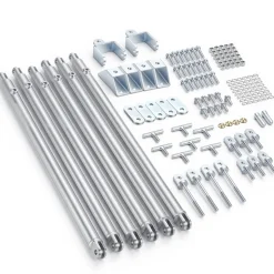 VEVOR JT's Strong Arm Jack Stabilizer Kit 191023, Fits for 5th Wheel RV and Travel Trailer Kit, Fifth-Wheel Jack Stabilizer for Telescopic System, Reduces Chassis Movement, Easy Bolt-On Installation