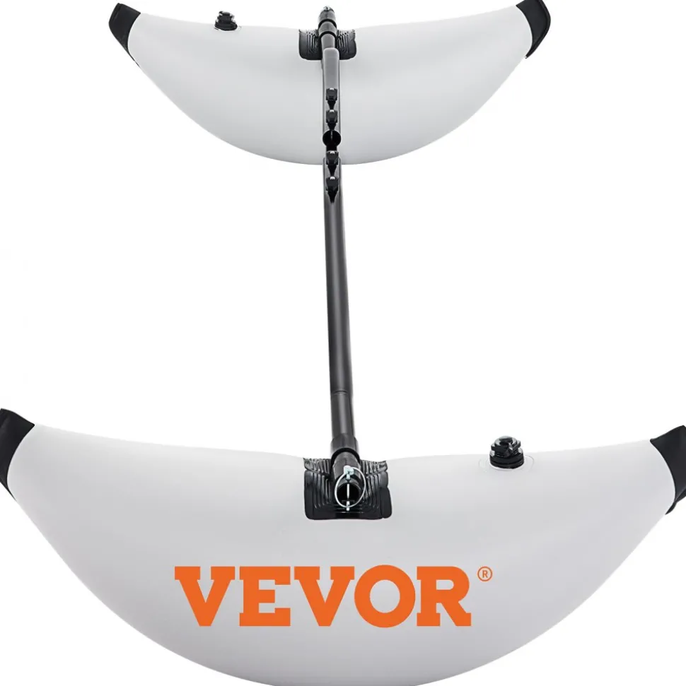 VEVOR Kayak Outrigger Stabilizers, 2 PCS, PVC Inflatable Outrigger Float with Sidekick Arms Rod, Standing Float Stabilizer System Kit for Kayaks, Canoes, Fishing Boats