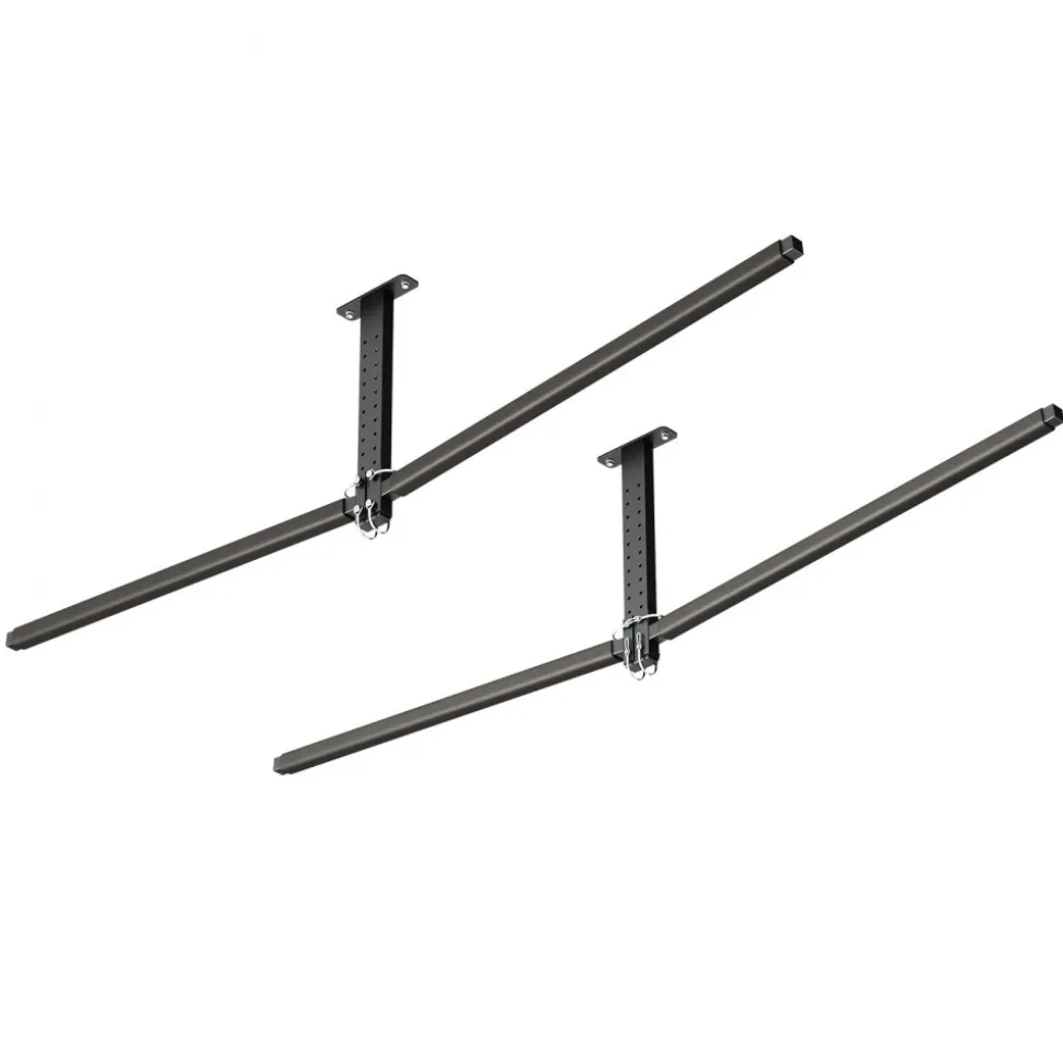 VEVOR Kayak Storage Rack for 2 Kayaks, Holds Up to 250 lbs, Heavy Duty Adjustable Ceiling Rack for Garage Ceiling Mount, Overhead Garage Storage Hanger for Canoe, Ladder, SUP, Surfboard & Paddleboard