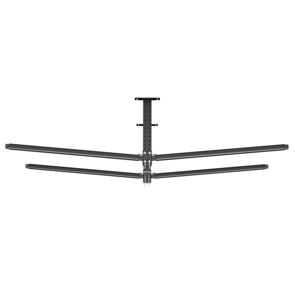 VEVOR Kayak Storage Rack for 2 Kayaks, Holds Up to 250 lbs, Heavy Duty Adjustable Ceiling Rack for Garage Ceiling Mount, Overhead Garage Storage Hanger for Canoe, Ladder, SUP, Surfboard & Paddleboard